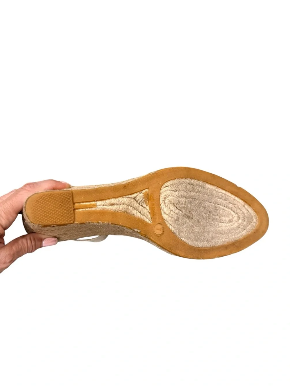 Andre Assous Womens Espadrille Wedge Sandal Size 10